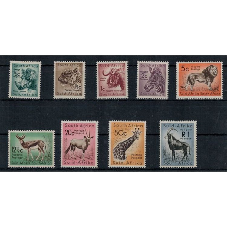 SOUTH AFRICA 1961 Ordinary series 9v MNH**