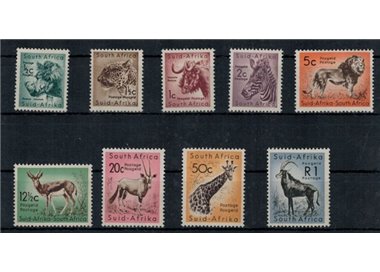 SOUTH AFRICA 1961 Ordinary series 9v MNH**