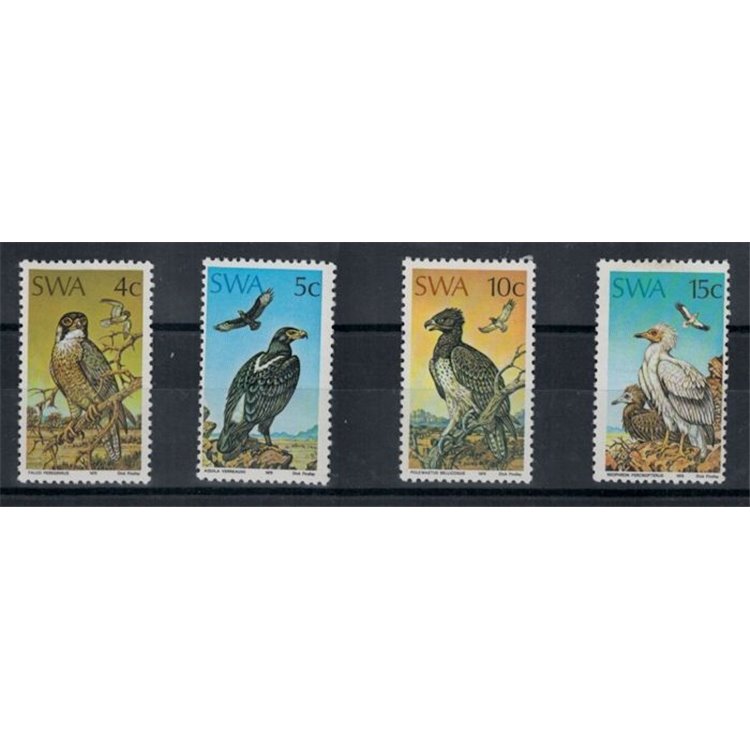 AFRICA DEL SUD OVEST 1975 Fauna, uccelli 4v MNH**
