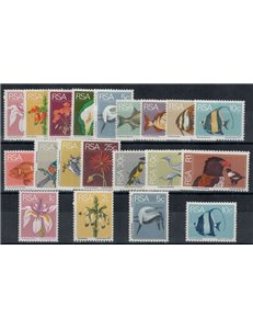 SOUTH AFRICA 1974 Ordinary series 20v MNH**