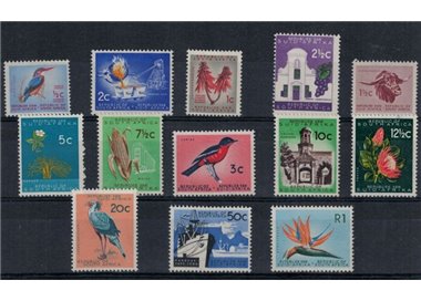 AFRICA DEL SUD 1961-62 Serie ordinaria 13v MNH**