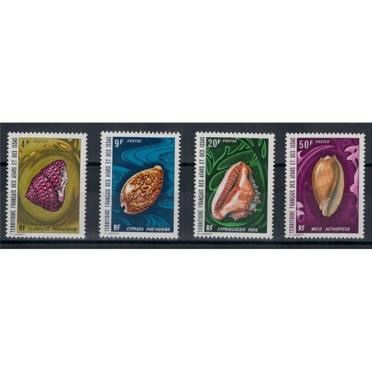 AFARS AND ISSAS 1972 Shells 4v MNH**