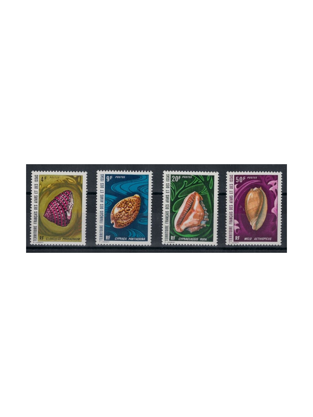 AFARS E ISSAS 1972 Conchiglie 4v MNH**