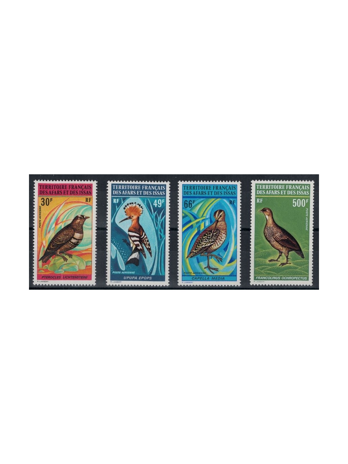 AFARS AND ISSAS 1972 Birds, airmail 4v MNH**