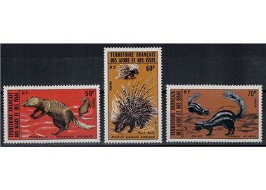 AFARS AND ISSAS 1975 Fauna, animals 3v MNH**