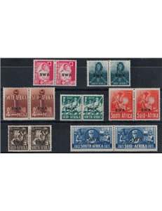 SOUTH WEST AFRICA 1941-43 Overprinted 14v MNH**