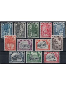 ADEN 1955 Ordinari, artigianato - Definitives, handicrafts 12v MNH**