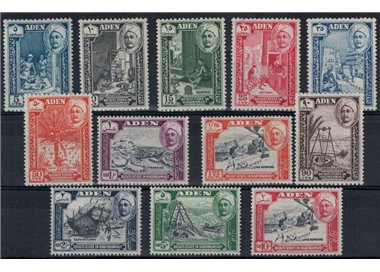 ADEN 1955 Ordinari, artigianato - Definitives, handicrafts 12v MNH**