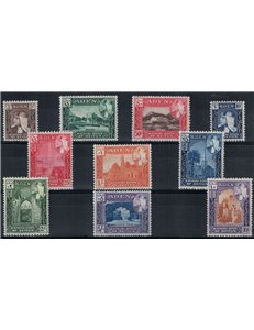 ADEN 1954 Serie ordinaria, Seiyun 10v MNH**