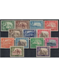 ADEN 1939 Definitives 13v MH*