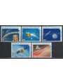 CENTRAL AFRICA 1986 Halley's Comet 5v MNH**
