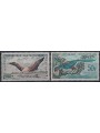 CENTRAL AFRICA 1962-63 Airmail, birds 2v MNH**