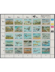 SOUTH AFRICA 1993 Aircraft 25v MNH**