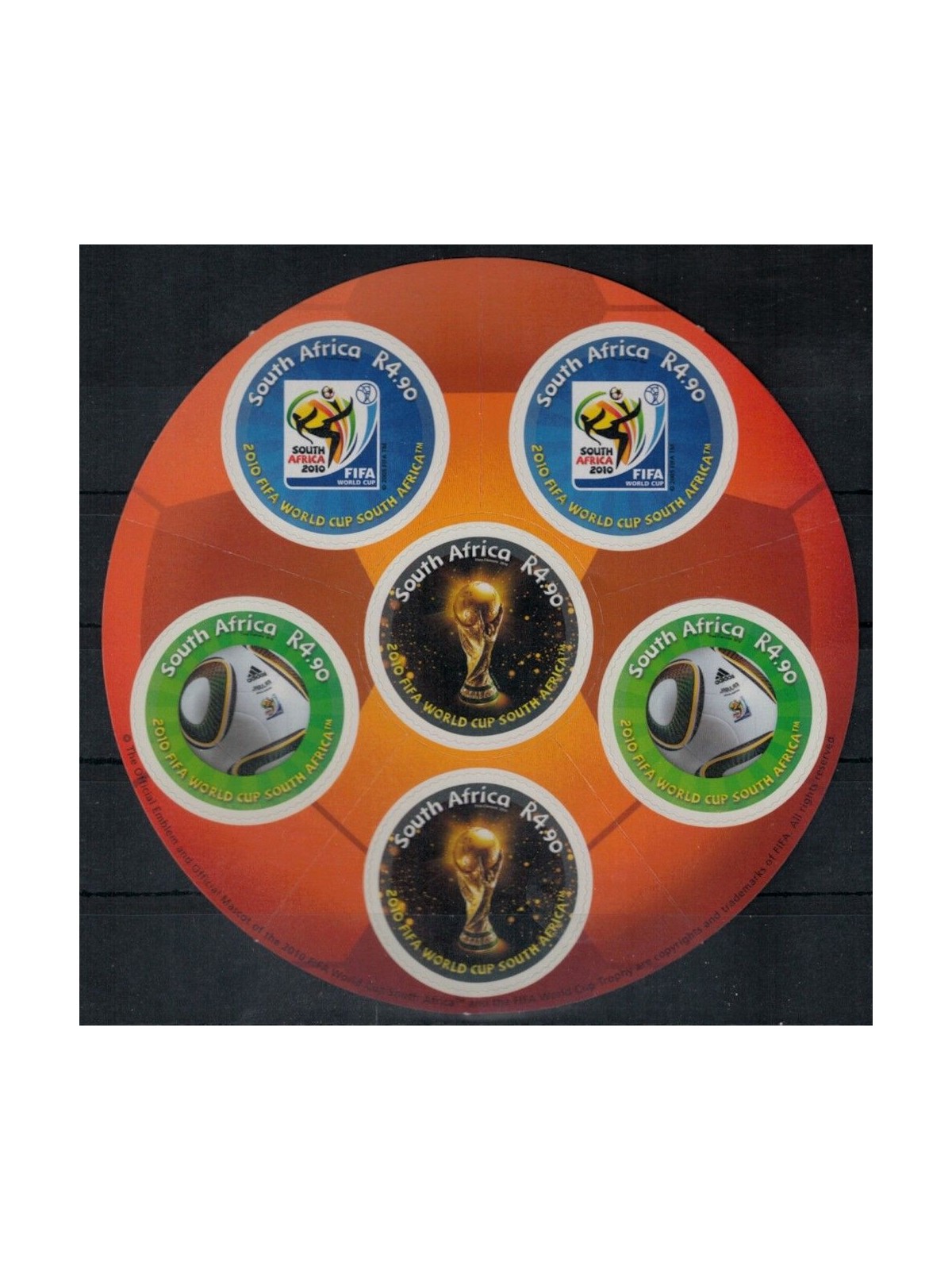 SOUTH AFRICA 2010 FIFA World Cup s/s MNH**