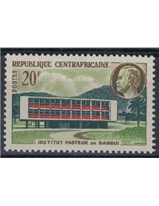 CENTRAL AFRICA 1961 Pasteur Institute MNH**