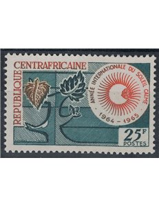 AFRICA CENTRALE 1964 Anno internazionale del sole calmo MNH**