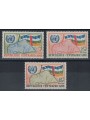 CENTRAL AFRICA 1961 UN Admission 3v MNH**