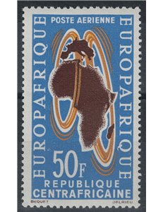 CENTRAL AFRICA 1963 Europafrique MNH**