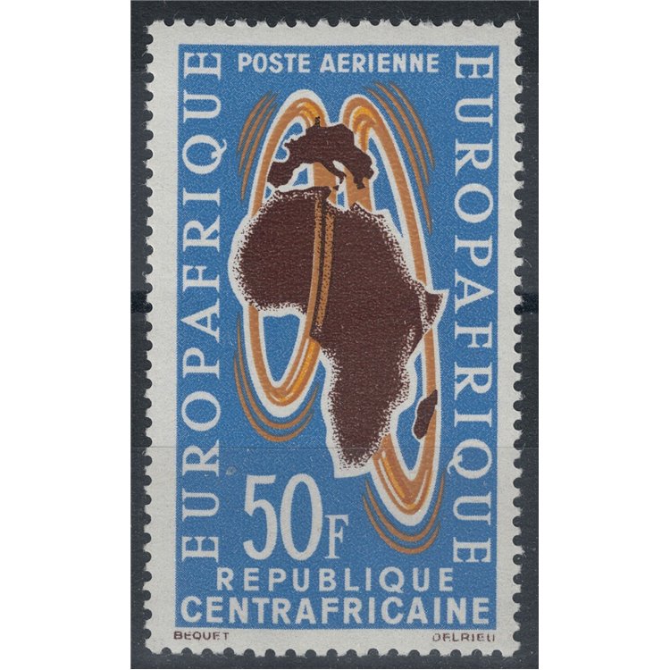 AFRICA CENTRALE 1963 Europafrique MNH**