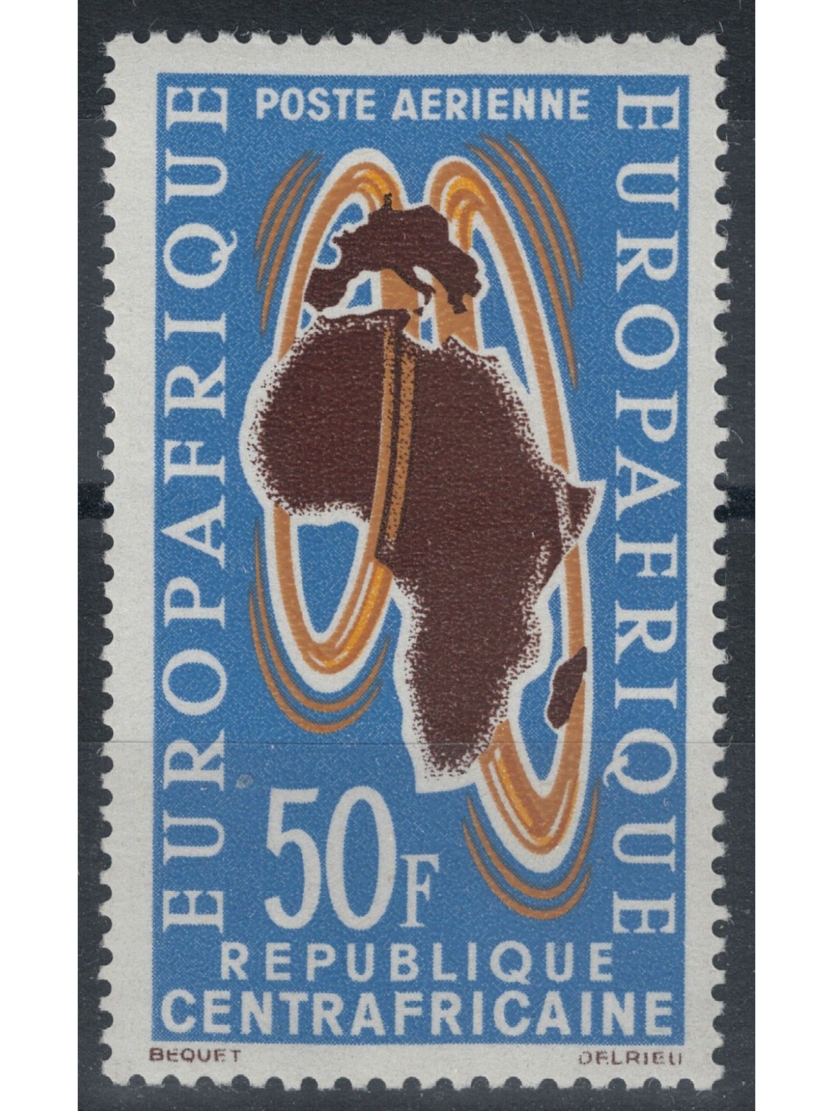 CENTRAL AFRICA 1963 Europafrique MNH**