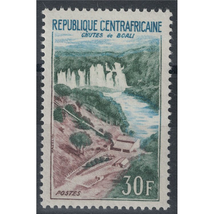 CENTRAL AFRICA 1963 Boali Falls MNH**