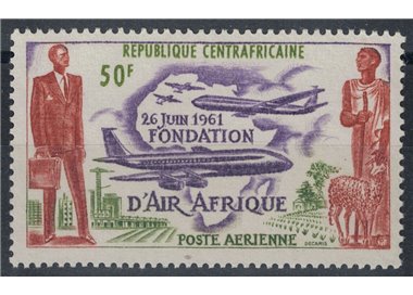 CENTRAL AFRICA 1962 Air Afrique MNH**