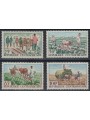 CENTRAL AFRICA 1965 Animal Traction 4v MNH**