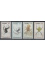 AFRICA DEL SUD (TRANSKEI) 1987 Fauna, ragni 4v MNH**