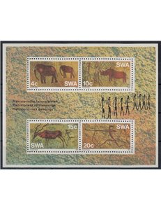 SOUTH WEST AFRICA 1976 Prehistoric Art s/s MNH**