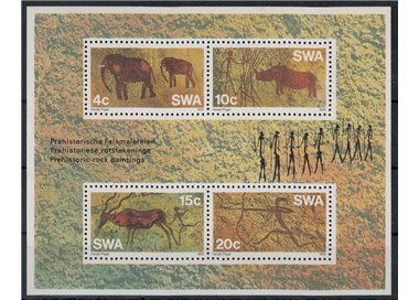 AFRICA DEL SUD OVEST 1976 Arte preistorica BF MNH**