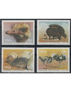 AFRICA DEL SUD OVEST 1985 Fauna, uccelli 4v MNH**