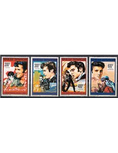 CENTRAL AFRICA 1993 Elvis Presley 4v MNH**