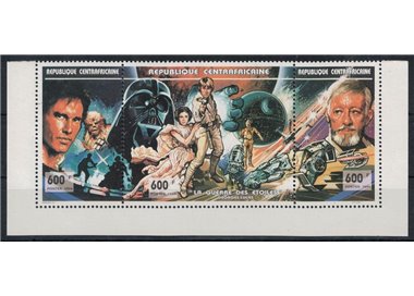 CENTRAL AFRICA 1994 Centenary of Cinema 3v MNH**