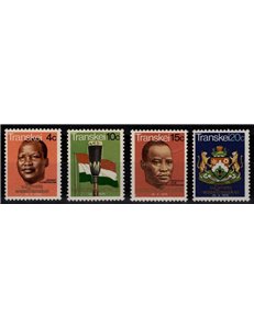 AFRICA DEL SUD (TRANSKEI) 1976 Indipendenza 4v MNH**