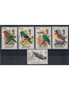 AITUTAKI 1984 Fauna, uccelli 5v MNH**