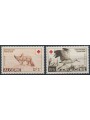 ALGERIA 1957 Pro Croce Rossa 2v MNH**