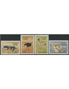 ALGERIA 1967 Saharan fauna 4v MNH**