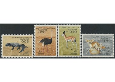 ALGERIA 1967 Fauna sahariana 4v MNH**