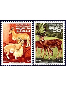 ALGERIA 1968 Fauna, animals 2v MNH**