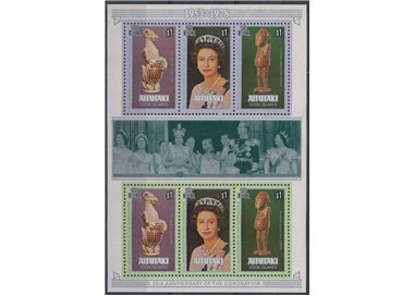 AITUTAKI 1978 Silver Jubilee s/s MNH**