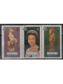 AITUTAKI 1978 Silver Jubilee 3v MNH**