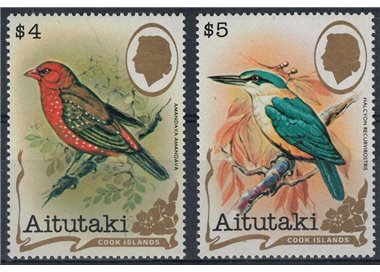 AITUTAKI 1982 Uccelli del Pacifico (V) 2v MNH**