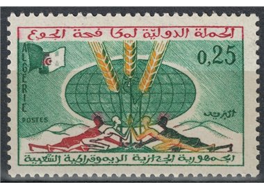 ALGERIA 1963 Campaign against hunger MNH**
