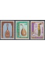 ALGERIA 1968 Musical instruments 3v MNH**