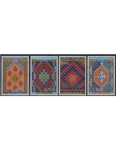 ALGERIA 1968 Tappeti 4v MNH**