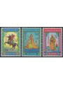 ALGERIA 1966 Miniature di Mohammed Racim 3v MNH**