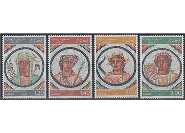 ALGERIA 1977 Roman mosaics 4v MNH**