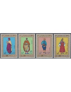 ALGERIA 1971 Costumi algerini 4v MNH**