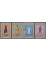 ALGERIA 1972 Algerian costumes 4v MNH**