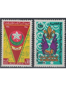 ALGERIA 1966 Local Scouting and Arab Jamboree 2v MNH**